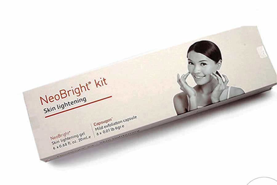 کیت پلاژن روشنکننده پوست مدل NEE BRIGHT KIT