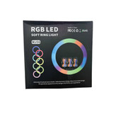رینگ لایت MJ56 RGB به همراه پایه 21 اینچی