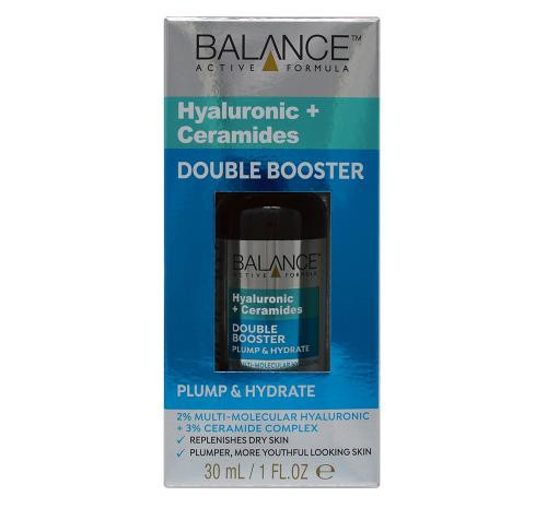 سرم دابل بوستر هیالورونیک اسید و سرامید بالانس 30 میل Balance