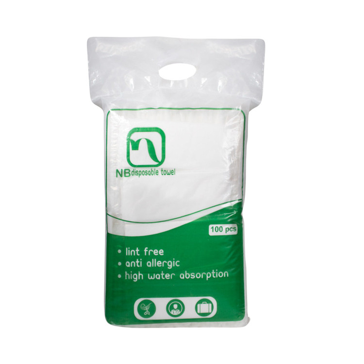 حوله یکبار مصرف 100عددی Nb disposable towels