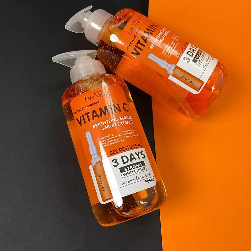 سرم روشن کننده بدن لنسیاد حجم ۵۰۰ میل