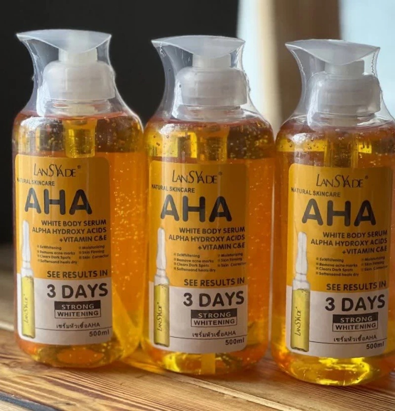 سرم روشن کننده بدن لنسیاد حجم ۵۰۰ میل