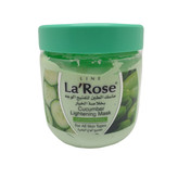 ماسک گچی و اسکراب شنی نعناع لاروس La rose اصلی حجم 500 گرم