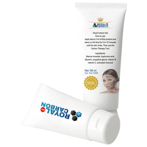 ژل کربنتراپی رویال ROYAL CARBON GEL حجم 80 میل